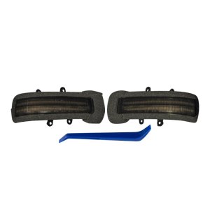 Toyota Tacoma Mirror Lights - FORM Lighting - LED Sequential Turn Signal - Smoked - 2012